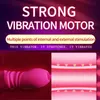 3 in 1 vibrators clitoris zuigen stimulator voor vrouwen vagina g-spot insert telescopische dildo massager vrouwelijke volwassenen seksspeeltje 240227