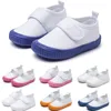 Spring Children Canvas Runda Buty Chłopiec Sneakers jesień dzieci Casual Girls Flat Sport Rozmiar 21-30 GAI-49