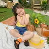 Baby Gladiator Sandals Casual Breattable Hollow Out Roman Shoes PVC Summer Kids Shoes Beach Barn Sandaler Girls 240307