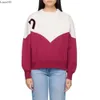 Isabels Marants Femmes Designer Sweatshirts Imprimer Lettre Lâche Épaule Goutte Col Rond Sweat À Capuche À Manches Longues