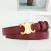 Ceinture rouge en cuir véritable de luxe pour femmes ceintures hommes Triomphes Designer Arc de taille mince mode pantalon simple décoration f2Rf #