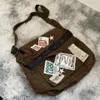 JIAERDI Vintage décontracté sacs à bandoulière femmes Preppy Style Patchwork sac de messager femme Harajuku Grunge esthétique Y2k sac à main 240226