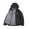 디자이너 남성용 아크 테리 재킷 후드 티 고풍스러운 SS 야외 스프링클러 매끄러운 압력 접착제 방수 방수 단색 스포츠 재킷 SNK4