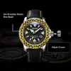 Orologi da polso MERKUR Orologi da sub da uomo Orologio automatico militare Orologio da polso meccanico sportivo C3 Luminoso 20Bar Zaffiro impermeabile 2700