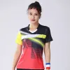 T-shirt Ragazze Maglie da tennis Palestra Donna Camicie da badminton Bambini Ping-pong Maglietta Kit da corsa Abbigliamento da pallavolo Canotte femminili