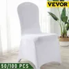 VEVOR 50 100Pcs Wedding Chair Covers Spandex Stretch Slipcover for Restaurant Banquet el Dining Party Universal Cover 211105263e