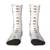 Мужские носки, забавные мужские носки в стиле Харадзюку, разноцветные женские велосипедные носки, новинка весны, лета, осени и зимы, подарочные чулки