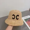 Chapeaux de seau de créateur pour femmes luxurytes chapeau de paille mode capuche à main capuchons de la main