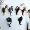 Hook Cafe Bar Shop Wall Stereo Animal Wall Waiting Coat Hook Pomysły 240304