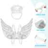 Cat Costumes POPETPOP Halloween Angel Wings Shape Pet Costume Makeover Clothes Fancy Cosplay Supplies For Christmas