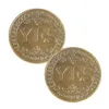 Bronze Yes or No Commemorative Coin Souvenir Non-currency Coins Game Prop Challenge Coins Collection Decoration Crafts