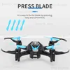 Intelligent UAV JJRC H48 Mini Drone Childrens RC Toy Quadcopter UFO Infrared Remote Control Helicopter Four Axis Flight Dron Boys Toys for Kids T240309