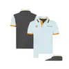 Мотоциклетная одежда F1 Гоночная рубашка Летняя команда с коротким рукавом Боди в одном стиле Индивидуальные Прямая доставка Автомобили Мотоциклы Мотоцикл Dh0Qo