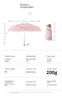 Mini Pocket Rain Umbrella Sun Shade Umbrella Women Rain Umbrella UV Sun Umbrella Capsule Umbrella business umbrella it 240301