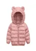 Kid Down Coats Infant Snow Wear Hooded Baby Girls Boys Cartoon Print Jackets Autumn Winter Warm Outerwear Children Clothes 2010305003542