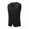 Intelligent heating vest 20 zone USB constant temperature electric heating vest unisex V-neck electric heating suit 231127