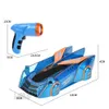 RC Car Stunt Infrared Laser Tracking Wall Ceiling Climbing Follow Light Remote Control Drift Car Electric Anti Gravity Car Toys 240305