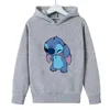 Divertida sudadera con capucha de algodón de anime para niños, ropa de dibujos animados, ropa deportiva con capucha para niñas y niños, top informal para bebés 240227