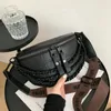 Gilets pour hommes marque sac de taille pour femmes de haute qualité en cuir poitrine mode chaîne Pack dames sacs à bandoulière de luxe Fanny