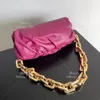 Clutch Bags 10A Knot Evening bag multicolor knit Lambskin Leather Made Mirror 1:1 quality Designer Luxury bags Shoulder bag Fashion Cloud bag Lady bag With box WB114V