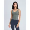 Viewlulu Donna Senza Maniche Traspirante Spazzolato Abbigliamento da Yoga Canottiera da Corsa Fitness Palestra Intimo Top