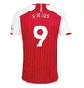 23 24 25 Gunners G.jesus Havertz Soccer Jerseys 2023 2024 Thomas Trossard RiceティアニースミスロウシャツSaliba Odegaard Saka Martinelli Kids Kit Uniorms888