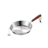 Pannor rostfritt stål stekpanna kök köksredskap ergonomiskt handtag matlagningsägg