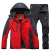 Suits Ski Suit Men Outdoor Sports Men's Suit Handsome Windproof Waterproof Warm Winter Ski Suit