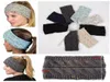 Tricoté Crochet bandeau femmes Sports d'hiver bandeau bandeau Turban bandeau oreille plus chaud bonnet bonnet bandeaux LJJA327648794165