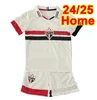 24 25 Sao Paulo Outubro Rosa maillots de football LUCIANO MIRANDA Rafinha J.Calleri Eder ALISSONNIKAO GABRIEL G.SARA hommes chemises de football fans uniformes de football kit enfants