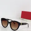Nouveau design de mode lunettes de soleil œil de chat 0436S monture en acétate style simple et populaire lunettes de protection UV400 extérieures polyvalentes