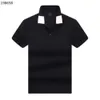 Högkvalitativ chef Men Polo Shirt Fashion Mens T-Shirt Luxury Collar Breattable Top Summer Business Shirt Designer Polos Skjortor Size M-XXXL Partiage