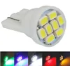 100PCS T10 1206 3020 8SMD W5W 194 168 192オートカーウェッジ8 LED SMDクリアランス電球ランプスタイリングホワイトブルーRED1094718