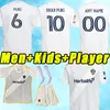 Version du lecteur de fans MLS 2024 La Galaxy Soccer Jerseys Los Angeles Chicharito J.Dos Santos Kljestan 24 25 Brugman Riquipuig Joveljic Lletget Men Football Shirts Kids