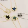 Colares de pingente 2024 Kendras Scotts Neclace Jóias Sequin Star Colar Elegante e Elegante Estilo Simples Personalizado Multicolor L240309