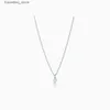 Pendanthalsband designers namic och distinkta diamant 18k lasso halsband l240309