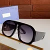 Роскошные солнцезащитные очки 0152S, большая оправа, элегантная специальная дизайнерская овальная оправа, встроенная круглая линза, верхняя часть в комплекте с чехлом213H