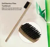 Brosses à dents en bambou personnalisées nettoyeur de langue prothèse dentaire Kit de voyage brosse à dents fabriquée en chine 200 pièces RRA1844422238