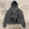 Överdimensionerade ängeltryck hoodies kvinnor toppar trackdräkt män par harajuku streetwear män tröja goth y2k kläder män kläder 240227