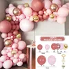 Kit ghirlande di palloncini farfalla rosa viola per compleanno baby shower matrimonio Kit ghirlanda arco palloncini decorazioni per feste palloncini 2434