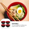 Dinnerware Sets Ramen Bowl Melamine Soup Rice Household Kitchen Tableware For El Salad Noodles Container Dining