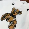 Kids Designer Jongens T-shirt geruite Shirt set Meisjes Mode set Kinderen Zomer Set met korte mouwen 90 cm-160 cm b10