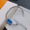 Bracelet en acier inoxydable pour hommes et femmes, bijoux à la mode, amour, mariage, fiançailles, vis, nouvelle collection 2024