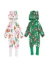 Christmas Clothes Baby Rompers Kids Boy Girl Long Sleeves Cartoon Printed Hooded Jumpsuit One Piece Costume Gift 018 Months6187132