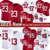 Fotbollströjor Christian McCaffrey Brock Purdy Football Jerseys Nick Bosa George Kittle Deebo Samuel Fred Aiyuk Kidsh240309