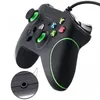 Kablolu Oyun Denetleyicileri Çift Motor Titreşim Gamepad Joysticks Xbox Serisi X/S/Xbox One/Xbox One S/One X/PC ile Uyumlu Perakende Ambalaj Dropshipping