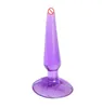 Anal Dildo 5pcslot Vibrators Butt Plug Anal Plug Men Anal Beads Prostate Massager Fox Tail Adult Sex Toys For Woman G point Massa6724582