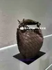 Bottgs's Vents's Esardine Original Tote Bags Online Store New Fashion Sardine Brown Woven Handheld Crossbody Bagと本物のロゴ