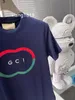Włochy T-shirty drukowane kobiety 100% bawełniana koszulka TOPLEWA BAWEZA CAŁOŚĆ Casualne koszulki Luksusowe Hip Hop Designer Streetwear Paris T Shirty Duży rozmiar 5xl
