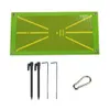 Golftrainingsmat voor swingdetectie Batting Ball Trace-detectiemat Swing Path-pads Swing-oefenpads Golftrainingspad 240227